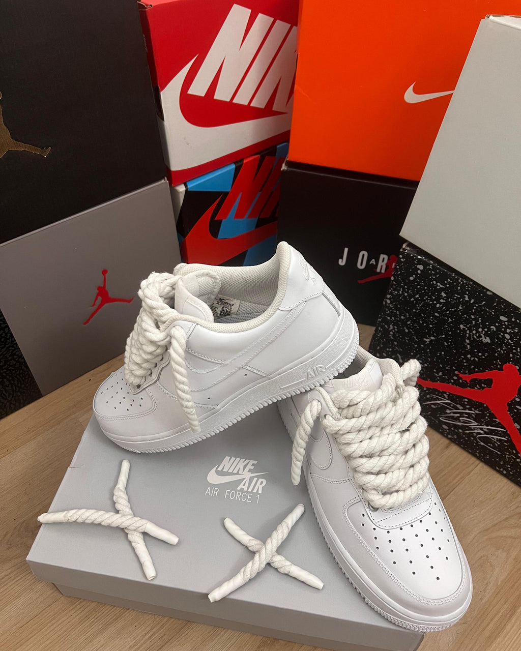 Air Force 1 - Rope and White